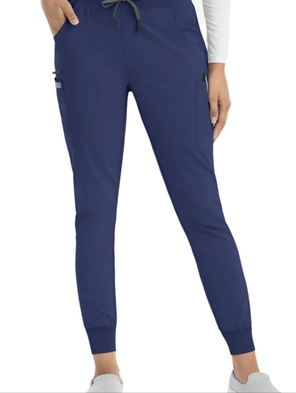 Women’s Drawstring Jogger Scrub Pants - Navy